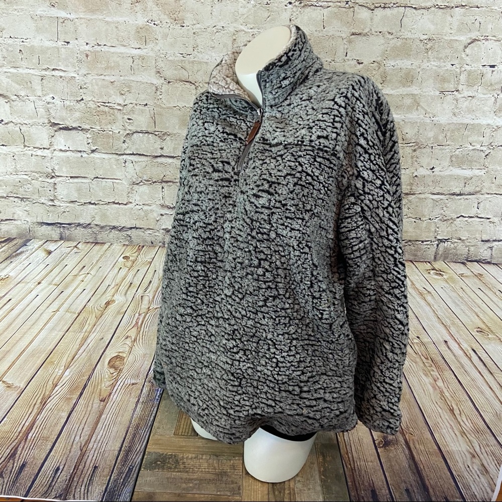 Thread & Supply 1/4 Zip Wubby Fleece Pullover M - Picture 3 of 12